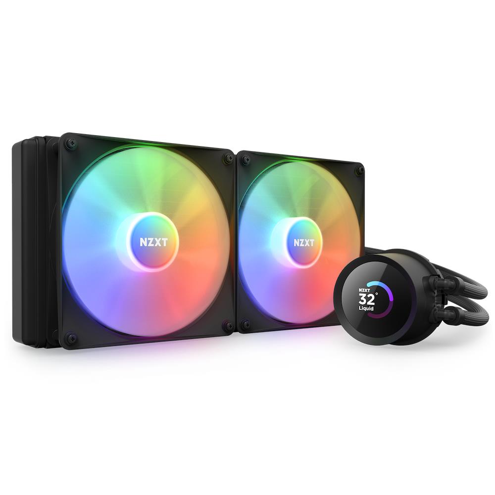 NZXT Kraken 280 RGB Prozessor All-in-One-Flüssigkeitskühler 14 cm Schwarz 1 Stück(e) NZXT Kraken 280 RGB Prozessor All-in-One-Flüssigkeitskühler 14 cm Schwarz 1 Stück(e)