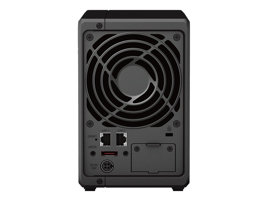 Synology DiskStation DS723+ NAS & Speicherserver Tower Ryzen Embedded R1600 2 GB DDR4 DiskStation Manager Schwarz