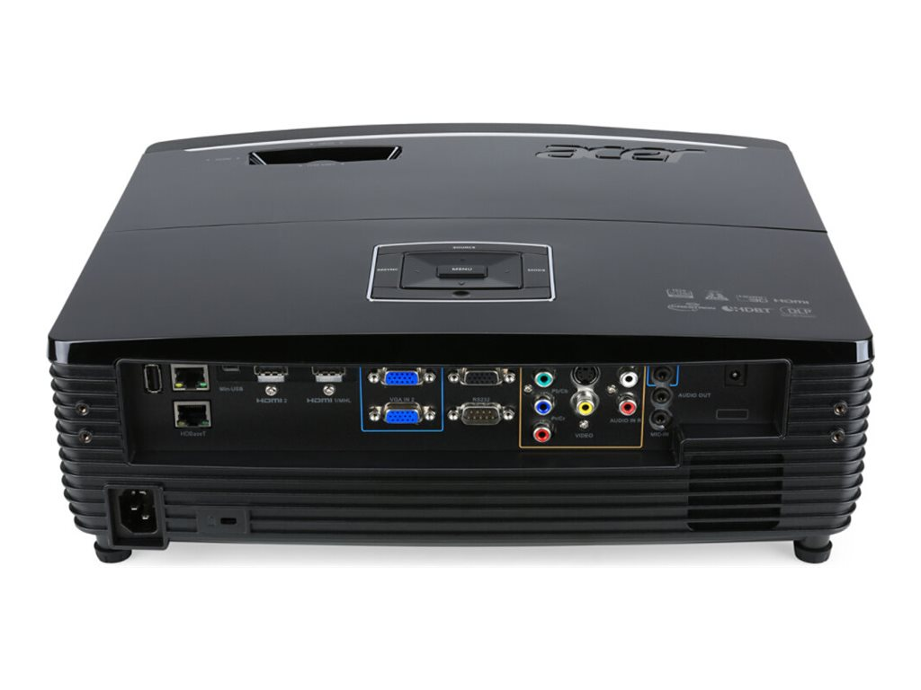 Acer P6605 DLP Beamer (WUXGA (1.920 x 1.200 Pixel) 5.500 ANSI Lumen, 20.000:1 Kontrast, 3D, Keystone, 2x 10 Watt Lautsprecher, HDMI (HDCP), HDMI (mit MHL und HDCP)) Business / Education