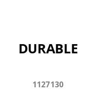 DURABLE Kantenschutzprofil E8   gelb/schwarz selbstkl 1m