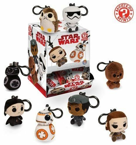 Funko - Mystery Mini Plushies - Star Wars - Plüsch Schlüsselanhänger im Display