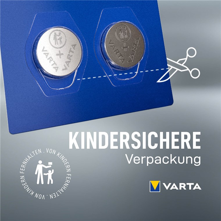 Varta 1x 3V CR 1632 Einwegbatterie CR1632 Lithium Varta 1x 3V CR 1632 Einwegbatterie CR1632 Lithium