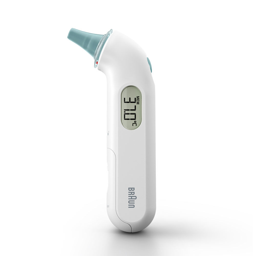 Braun ThermoScan 3 Kontakt Weiß Ohr