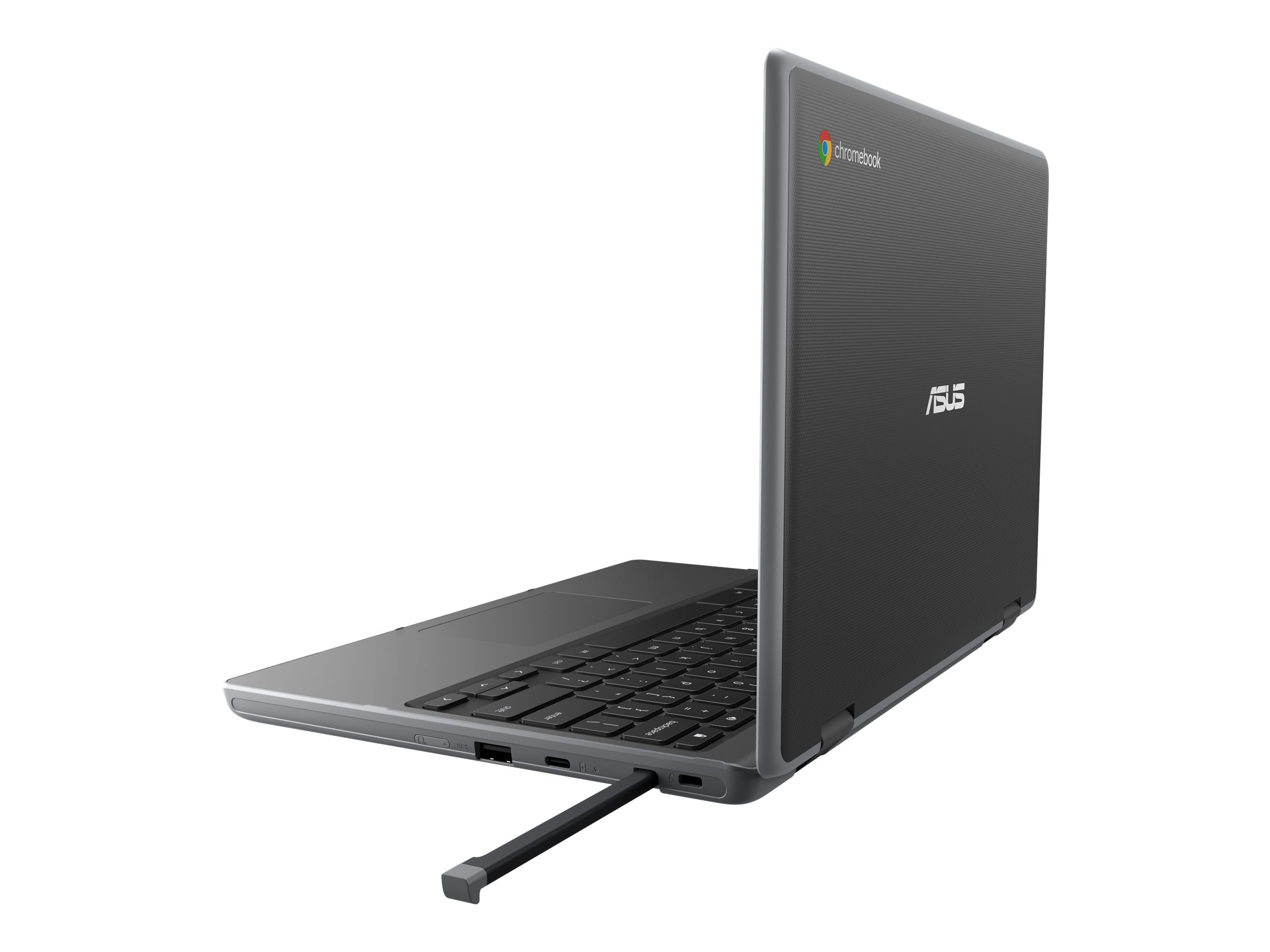 ASUS Chromebook Flip CR1 CR1100FKA-BP0022 - Flip-Design - Intel Celeron N4500 / 1.1 GHz - Chrome OS - UHD Graphics - 4 GB RAM - 64 GB eMMC - 29.5 cm (11.6")