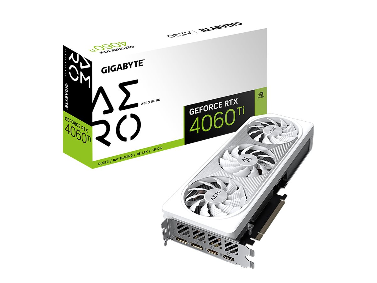 Gigabyte GeForce RTX 4060 Ti AERO OC 8G - Grafikkarten