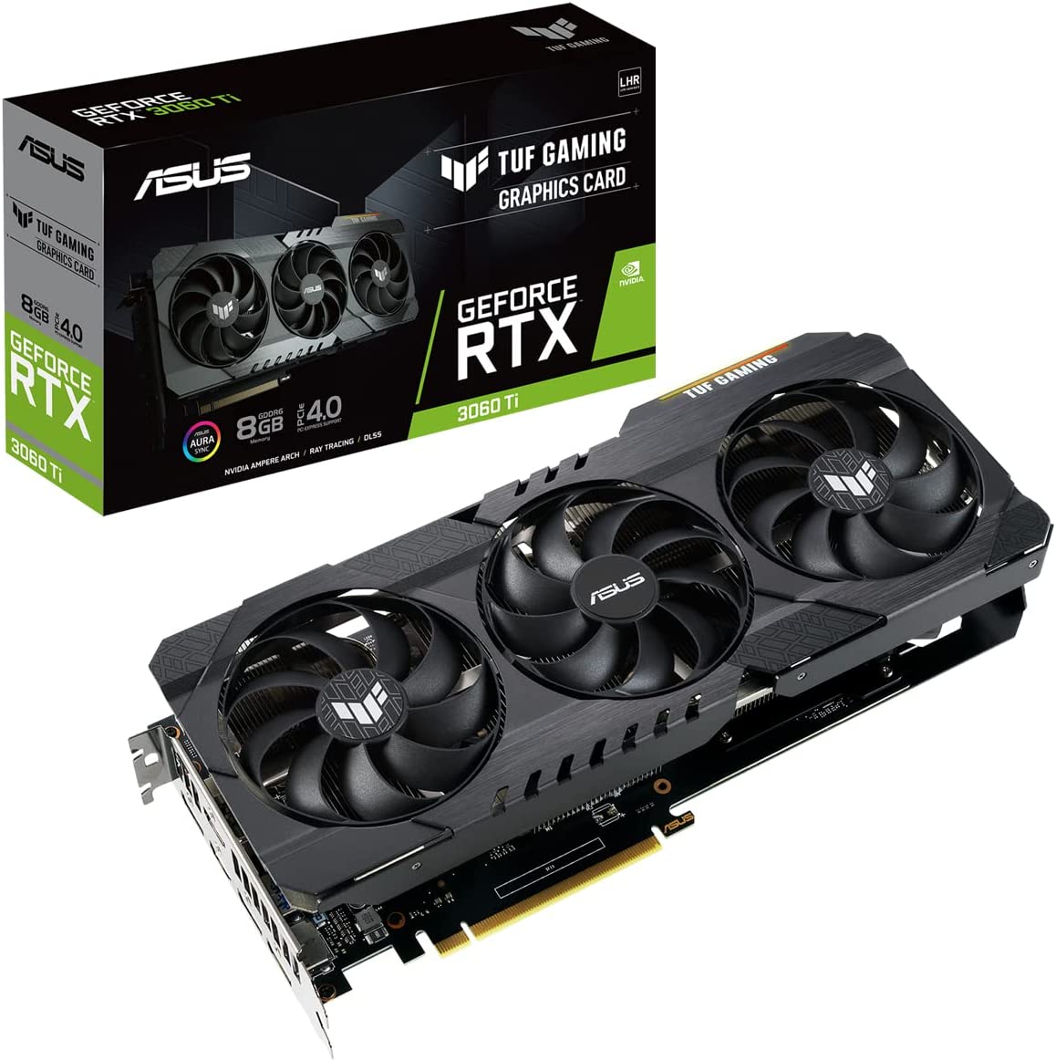 ASUS TUF-RTX3060TI-8G-V2-GAMING - Grafikkarten