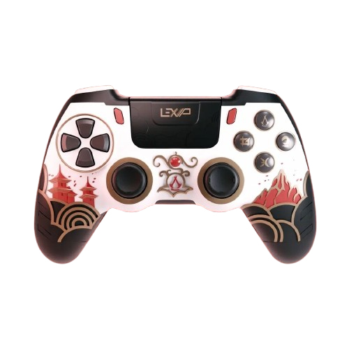 Lexip Assassin’s Creed Shadows – X Ubisoft Schwarz, Gold, Rot, Weiß Bluetooth/RF/USB Gamepad Analog / Digital Android, Nintendo Switch, PC, PlayStation 4 Lexip Assassin’s Creed Shadows – X Ubisoft Schwarz, Gold, Rot, Weiß Bluetooth/RF/USB Gamepad Analog / Digital Android, Nintendo Switch, PC, PlayStation 4