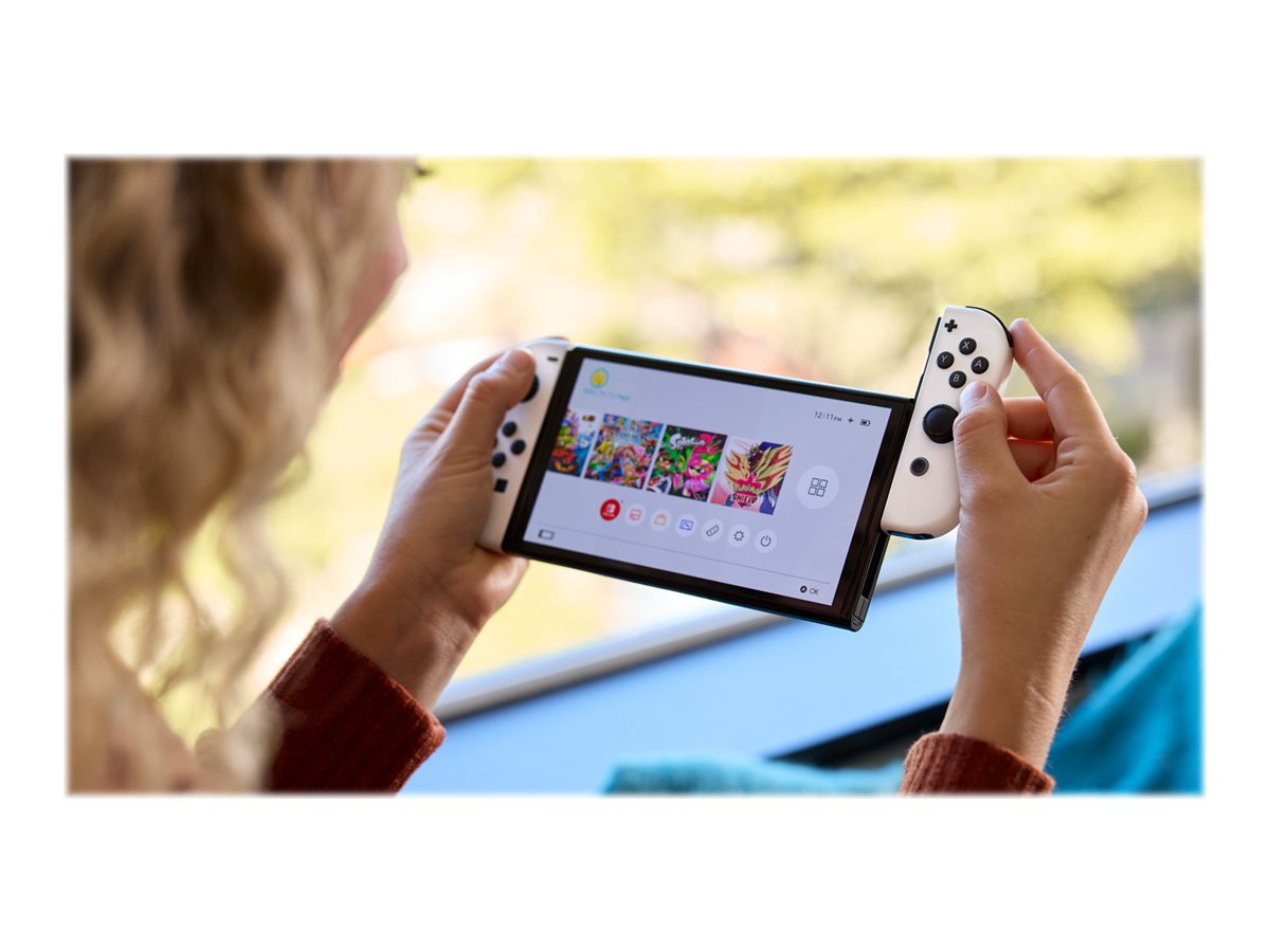 Nintendo Switch Konsole (OLED) weiß Nintendo Switch Konsole (OLED) weiß