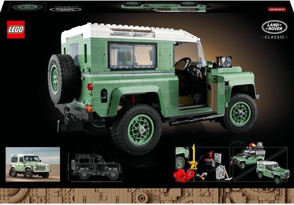 LEGO« Icons - Land Rover Classic Defender 90 10317 LEGO« Icons - Land Rover Classic Defender 90 10317