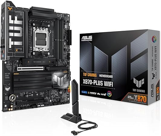 ASUS TUF GAMING X870-PLUS WIFI AMD X870 Sockel AM5 ATX