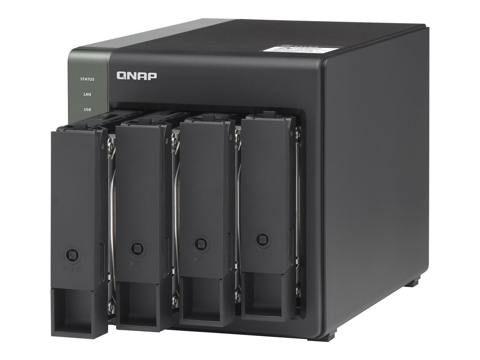 QNAP TS-431X3 - NAS-Server - 4 Schächte - SATA 6Gb/s QNAP TS-431X3 - NAS-Server - 4 Schächte - SATA 6Gb/s