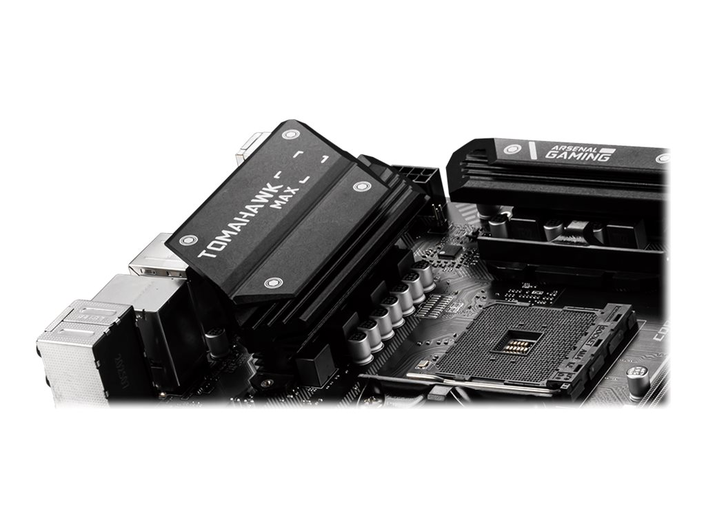 MSI B450 TOMAHAWK MAX II - Motherboard - ATX - Socket AM4 - AMD B450 Chipsatz - USB-C Gen2, USB 3.2 Gen 1, USB 3.2 Gen 2 - Gigabit LAN - Onboard-Grafik (CPU erforderlich)
