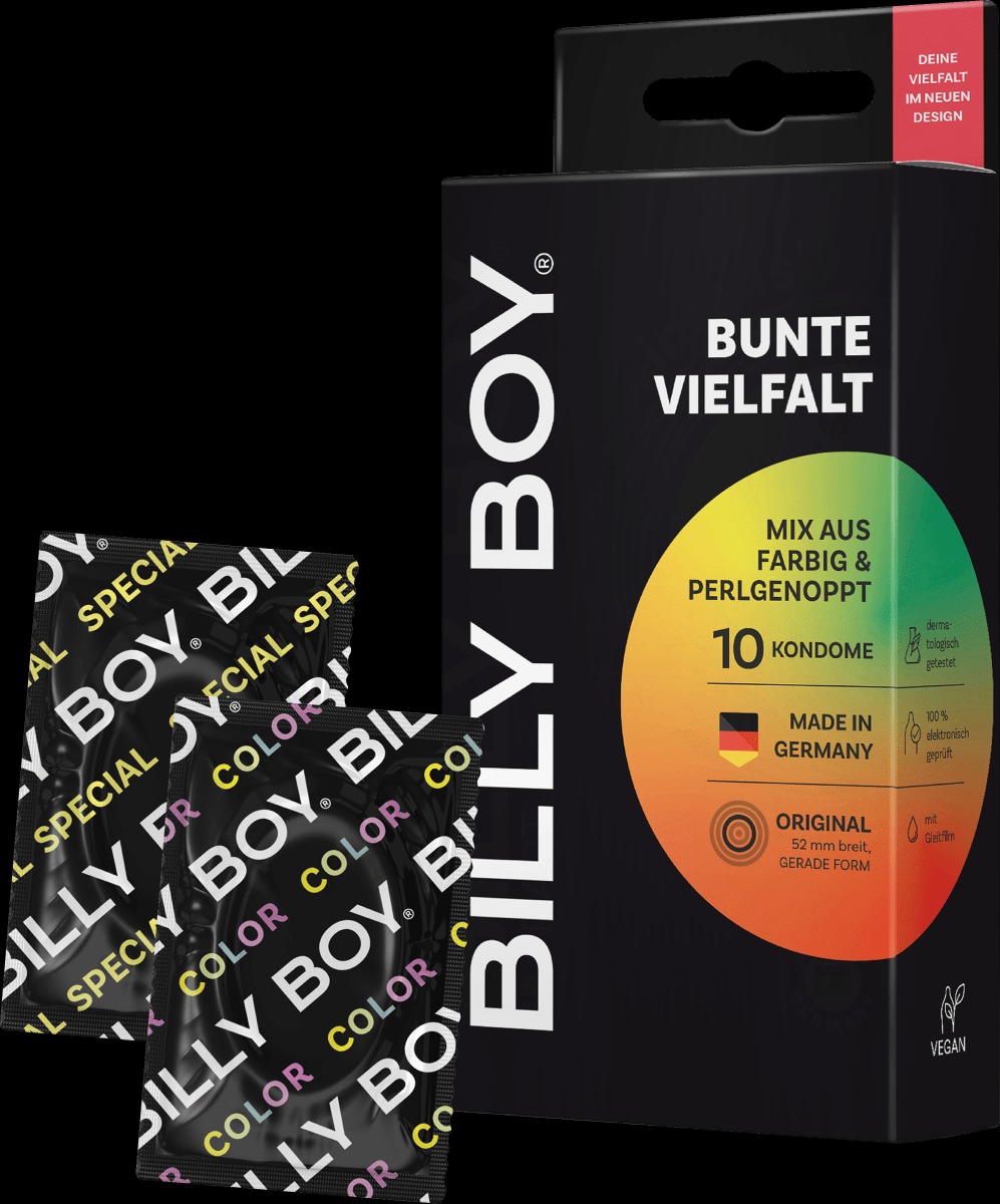BILLY BOY Kondome Bunte Vielfalt 10er