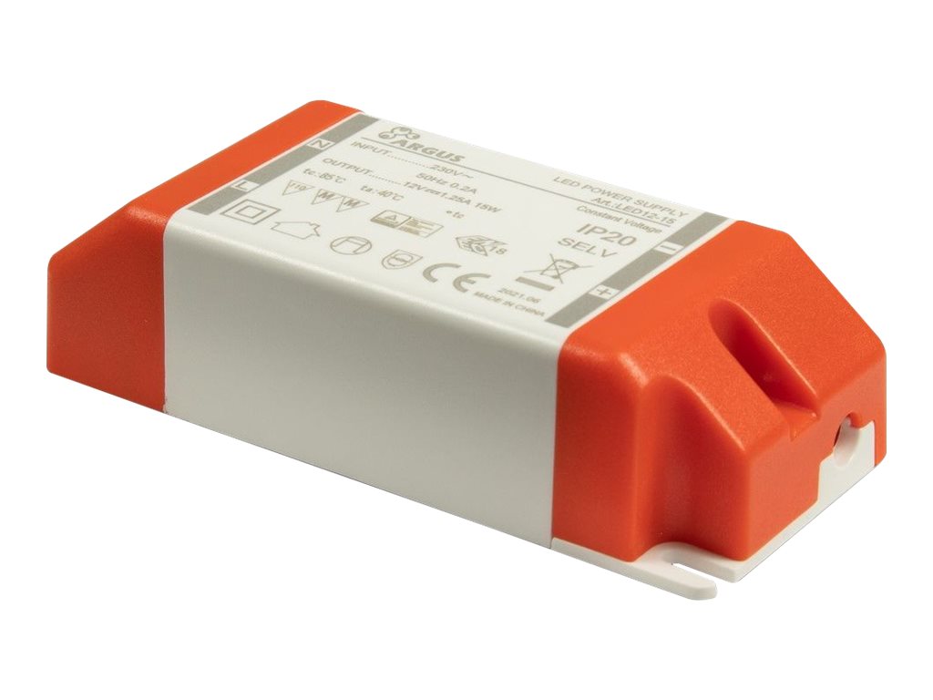 Inter-Tech LED Trafo  LED12-15 15W, 12V, 1250mA, IP20 retail