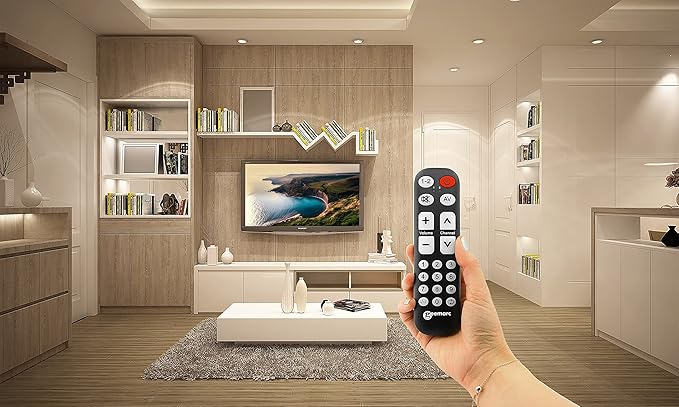 Geemarc TV-10 Universalfernbedienung lernfähig große Schrift