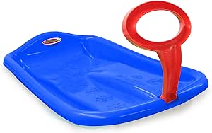 JAMARA 461131 Snow Play Bob Arrow 74cm-Schlagzäher Kunststoff, Haltegriff, Maximalgewicht: 50 kg, aerodynamische Bauweise, blau