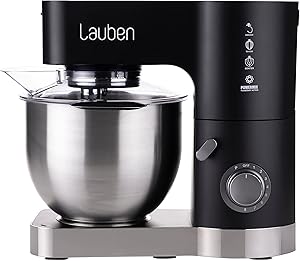 Lauben Küchenmaschine 5.5L 1200BC mit Zubehör schwarz retail Lauben Küchenmaschine 5.5L 1200BC mit Zubehör schwarz retail
