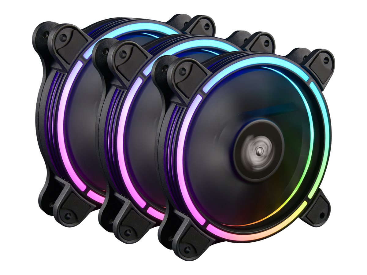Enermax T.B. RGB AD UCTBRGBA12P-BP3 - Gehäuselüfter - 120 mm (Packung mit 3)