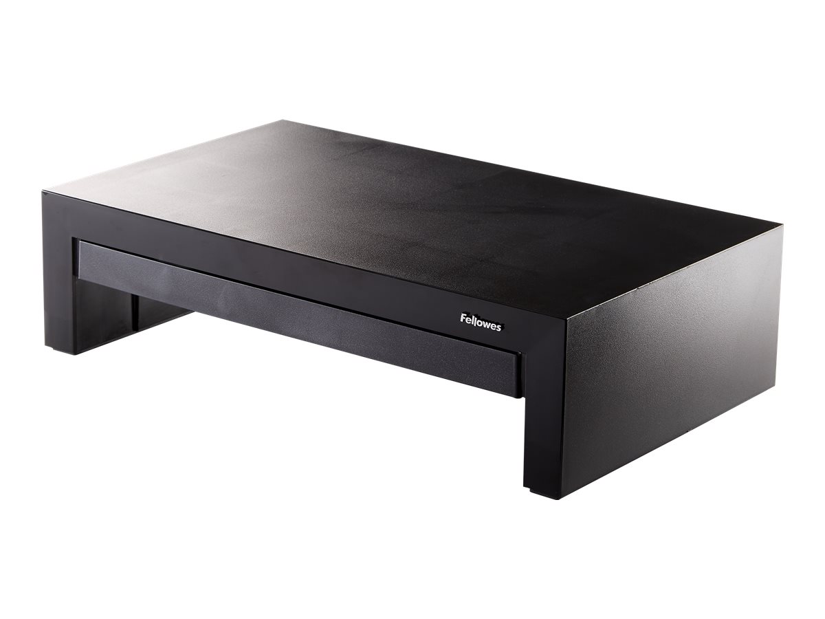 Fellowes Designer Suites 53,3 cm (21") Tisch/Bank Schwarz, Perleffekt Fellowes Designer Suites 53,3 cm (21") Tisch/Bank Schwarz, Perleffekt
