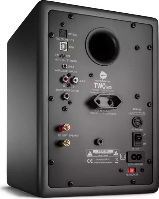 Wavemaster TWO NEO - 60 W - Heimkino - Schwarz - Holz - IR - Verstärker