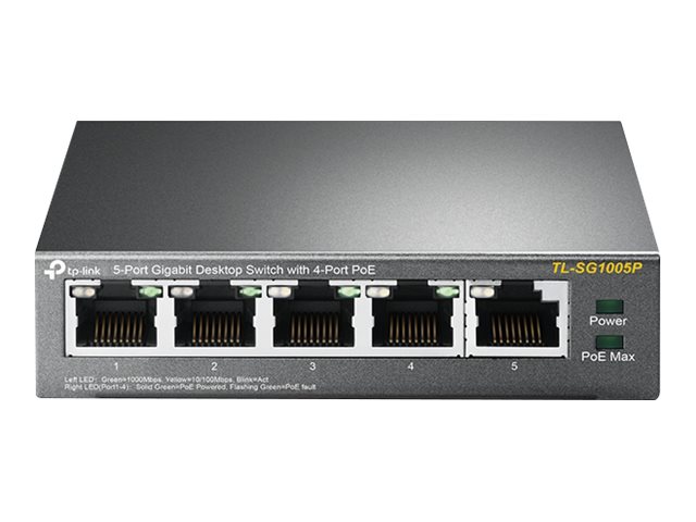 TP-LINK TL-SG1005P DESKTOP SWITCH TP-LINK TL-SG1005P DESKTOP SWITCH