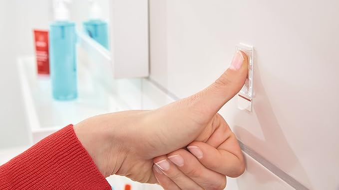 Tesa Powerstrips Haken L rechteckig metall