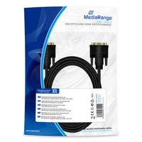 MediaRange MRCS129 DVI-Kabel 2 m Schwarz