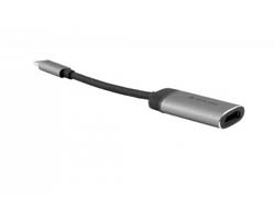 Verbatim 49143 Videokabel-Adapter 0,1 m USB Typ-C HDMI Schwarz, Silber