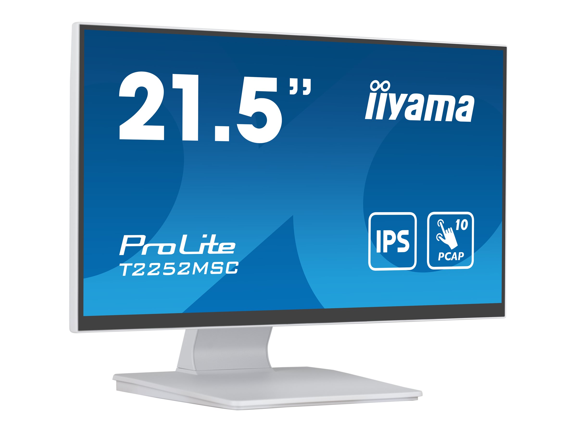 iiyama ProLite T2252MSC-W2 Computerbildschirm 54,6 cm (21.5") 1920 x 1080 Pixel Full HD LCD Touchscreen Tisch Weiß