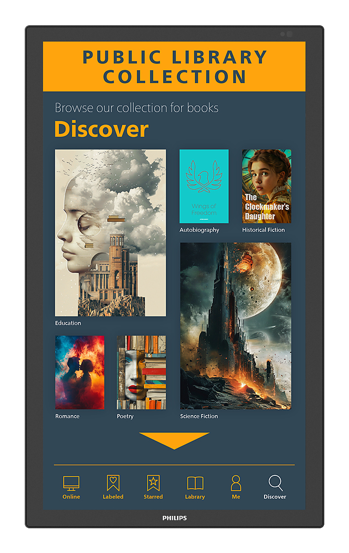 Philips 3000 series 43BDL3751T/00 Signage-Display Interaktiver Flachbildschirm 108 cm (42.5") LCD WLAN 450 cd/m² 4K Ultra HD Schwarz Touchscreen Eingebauter Prozessor Android