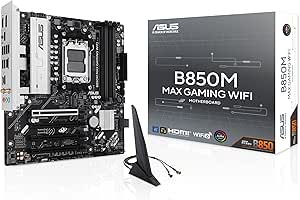 ASUS B850M MAX GAMING WIFI AMD B850 Sockel AM5 micro ATX