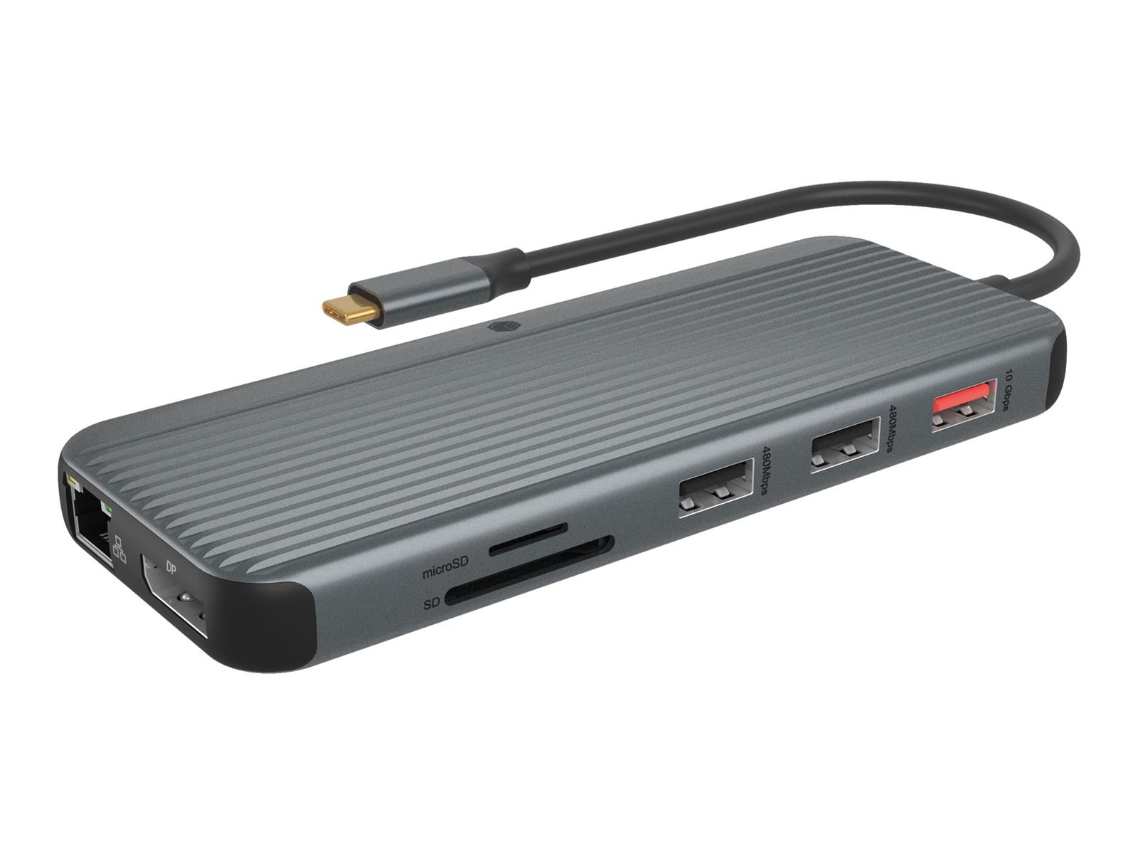 ICY BOX IB-DK4060-CPD - Dockingstation - USB-C