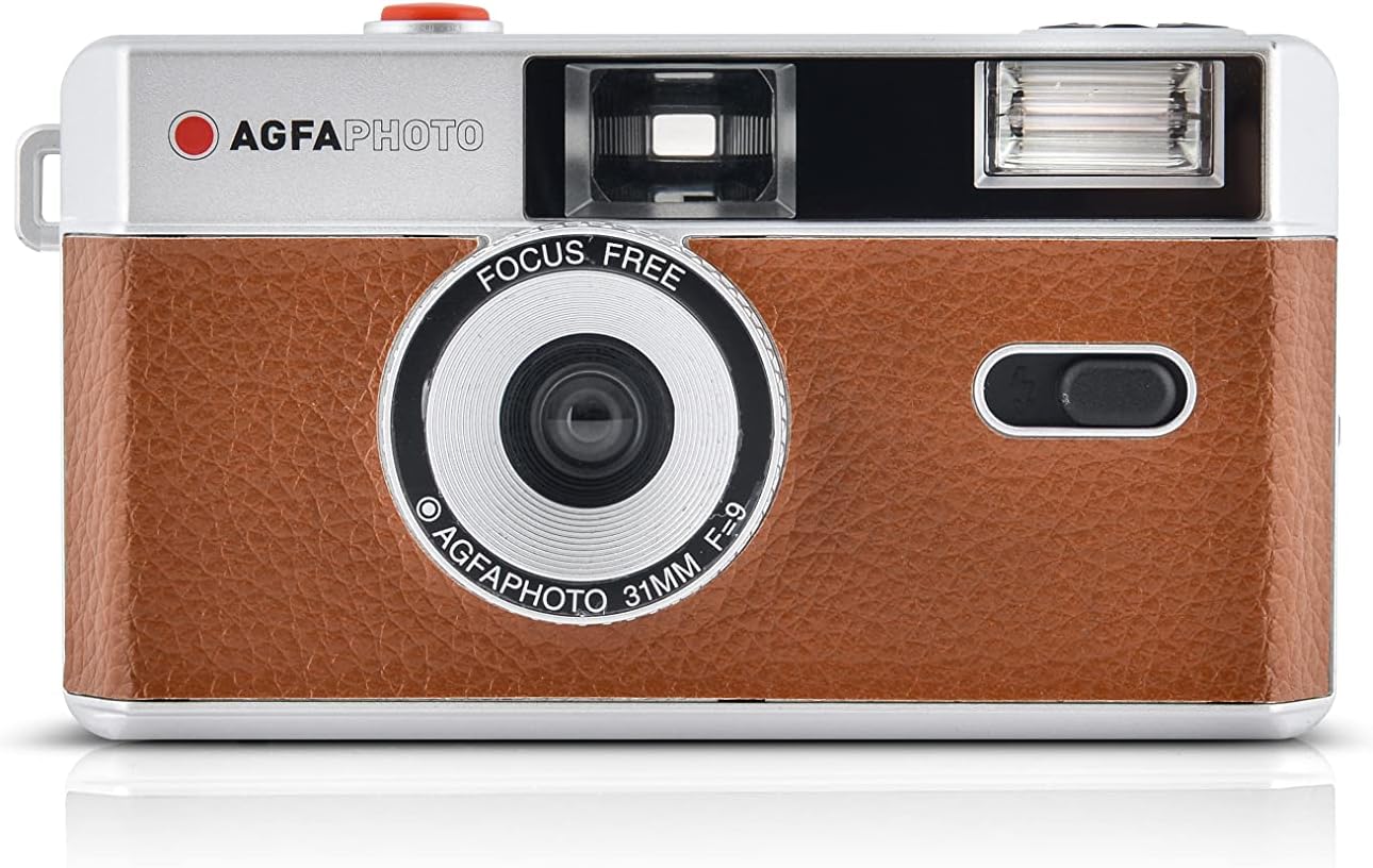 Agfaphoto Reusable Photo Camera 35mm braun