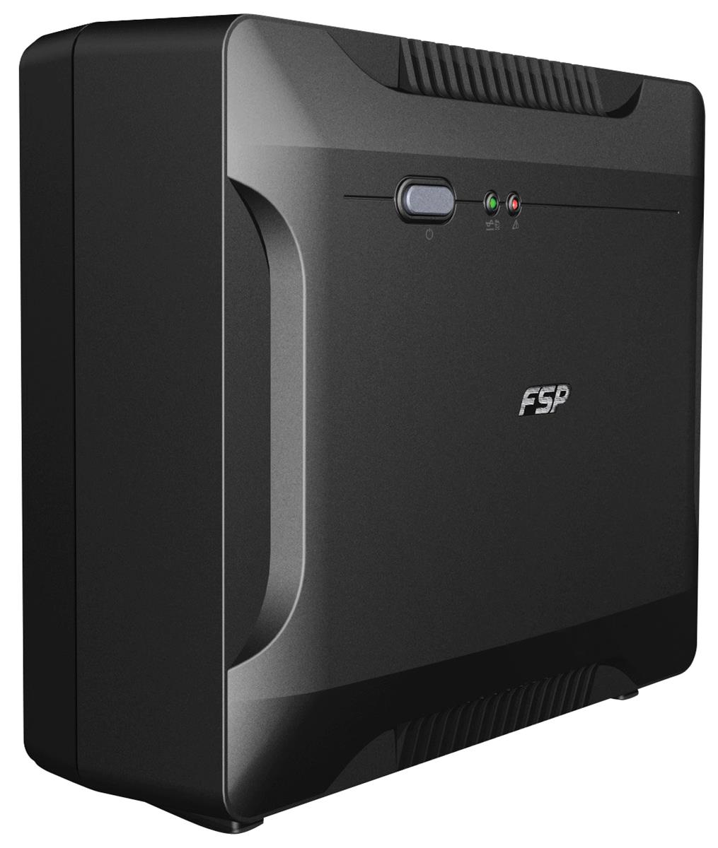FSP Nano 800 Unterbrechungsfreie Stromversorgung (USV) Standby (Offline) 0,8 kVA 480 W 2 AC-Ausgänge