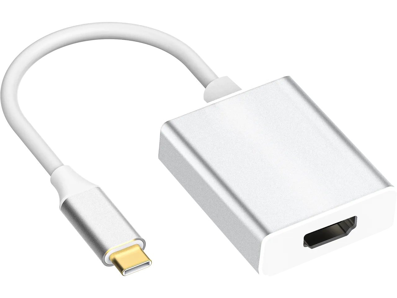 MediaRange MRCS194 USB-Grafikadapter 4096 x 3112 Pixel Silber