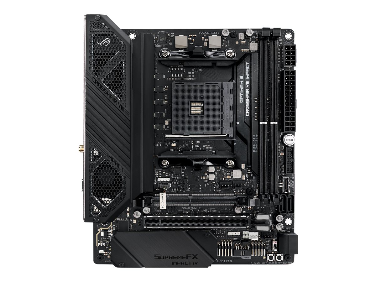 ASUS ROG Crosshair VIII Impact AMD X570 Sockel AM4 Mini DTX ASUS ROG Crosshair VIII Impact AMD X570 Sockel AM4 Mini DTX