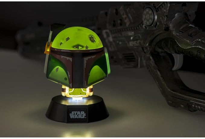 Paladone Bobba Fett Icon Light BDP - Umgebungsbeleuchtung - Mehrfarbig - Kunststoff - Badezimmer - Kinderzimmer - Akku - AAA Paladone Bobba Fett Icon Light BDP - Umgebungsbeleuchtung - Mehrfarbig - Kunststoff - Badezimmer - Kinderzimmer - Akku - AAA