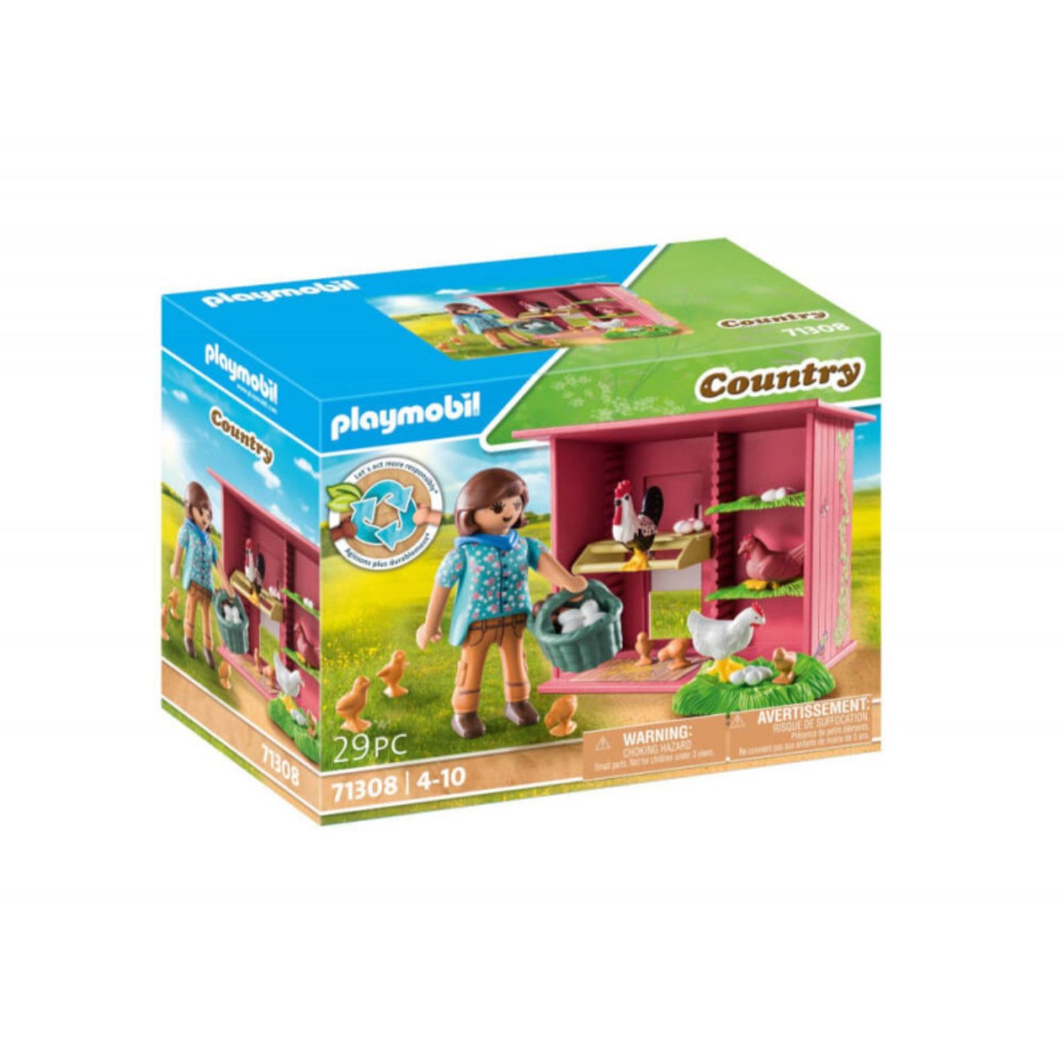 PLAYMOBIL® 71308 - Playmobil Country Hühner mit Küken