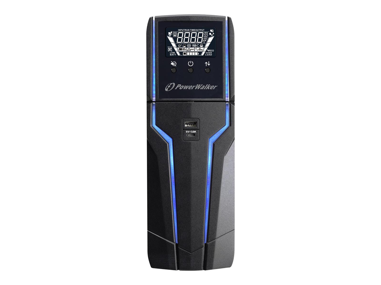 PowerWalker VI 1500 GXB Unterbrechungsfreie Stromversorgung (USV) Line-Interaktiv 1,5 kVA 900 W 4 AC-Ausgänge
