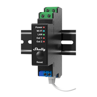 Shelly Hutschiene "Pro-2PM" Relais Wlan, Lan, BT