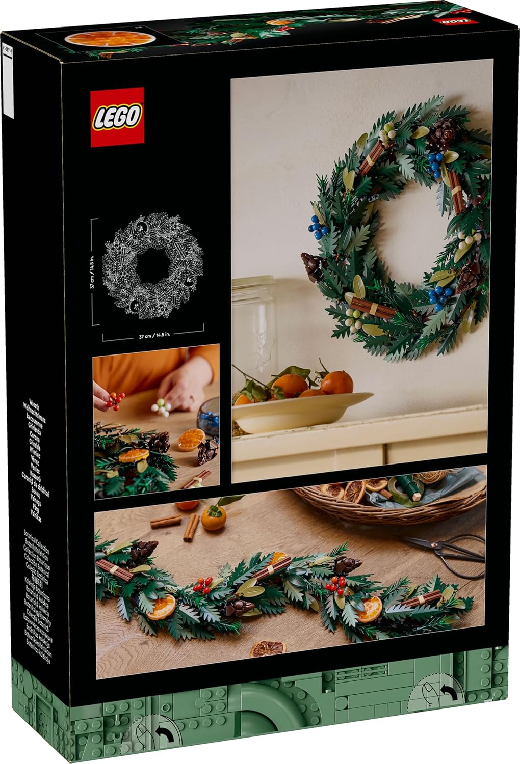 LEGO Icons Weihnachtskranz 10340 LEGO Icons Weihnachtskranz 10340