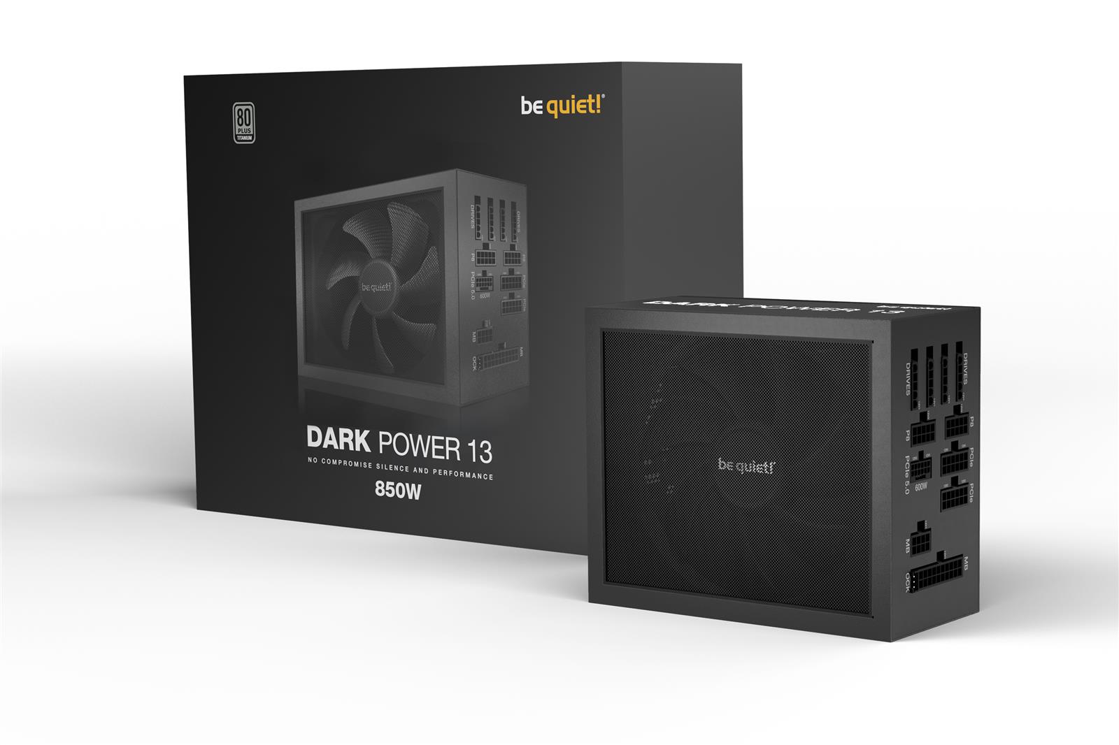 be quiet! Dark Power 13 Netzteil 850 W 20+4 pin ATX ATX Schwarz