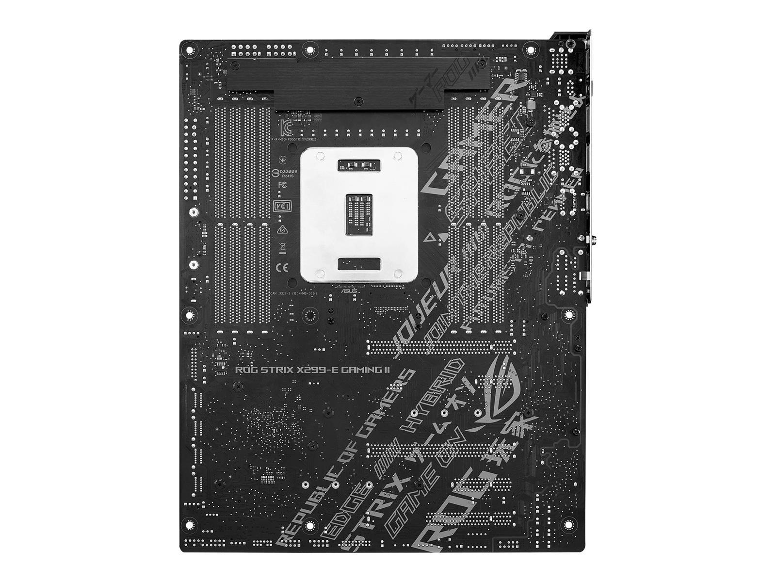 ASUS ROG Strix X299-E Gaming II Intel® X299 LGA 2066 (Socket R4) ATX