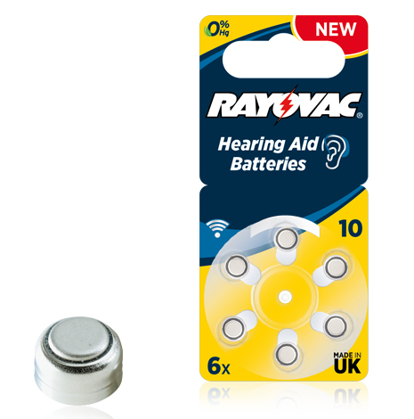 PR70/10A Batterie, 6 Stk. Blister