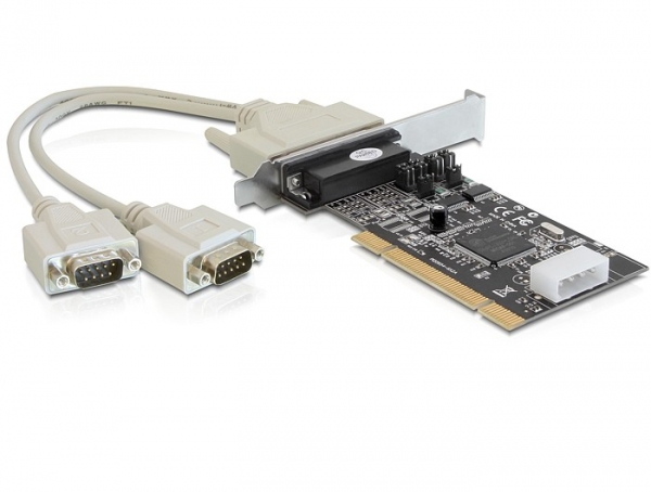 DeLOCK PCI Card to 2x Serial Schnittstellenkarte/Adapter Eingebaut Seriell