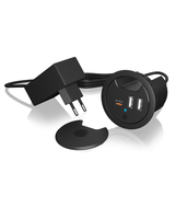 ICY BOX USB Tischladegerät mit Power Delivery & Quick Charge
