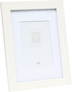 Deknudt S66KF1 P1          20x25 Holz weiß mit Passepartout