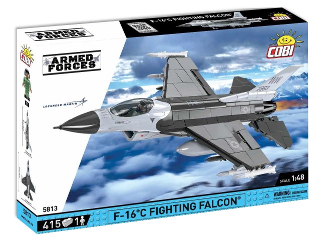 COBI-5813 - Konstruktionsspielzeug - 415 PCS ARMED FORCES F-16C FIGHTING FALCON 408 KL