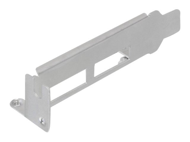 Delock Slot bracket 2x eSATAp 5V/12V with Low Profile Bracket - Speicherkabelkit - interne Stromversorgung, 4-polig, SATA, 9-poliger USB-Header zu 11-poliger USB/eSATA (5/12V)