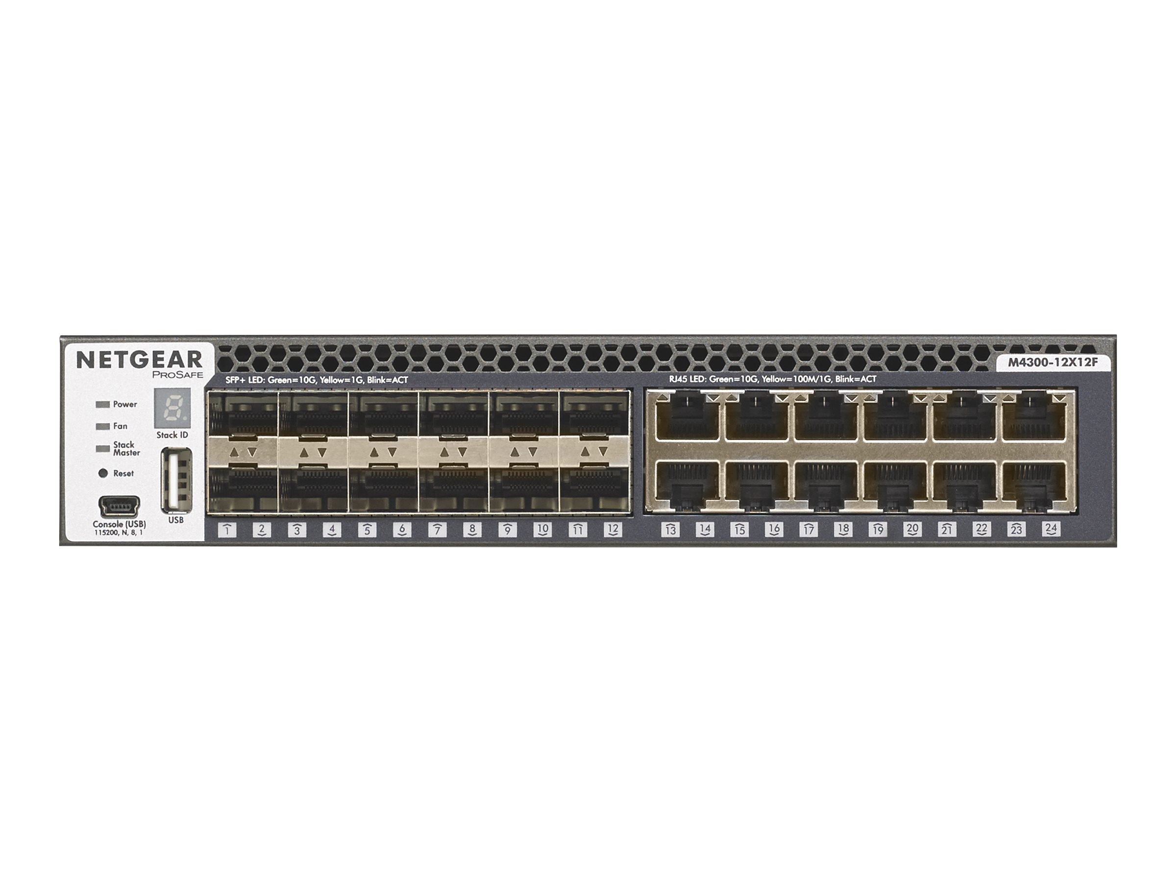 Netgear M4300-12X12F - Switch - L3 - managed Netgear M4300-12X12F - Switch - L3 - managed